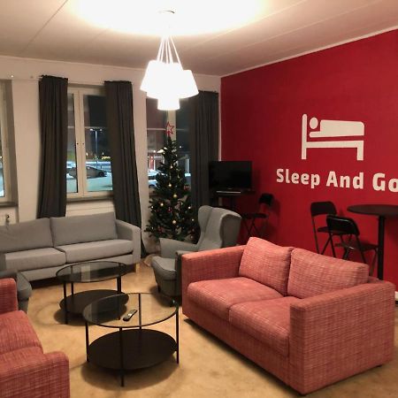 Sleep And Go Hotel Härnösand Buitenkant foto